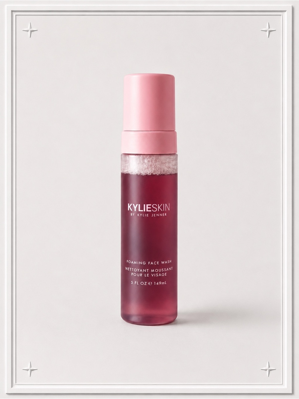 🌸 Kylie Skin Foaming Face Wash 5oz | Gentle Cleanser by Kylie Jenner